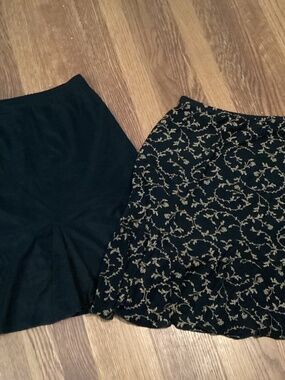 Briggs New York lot of 2 skirts ladies S/MP